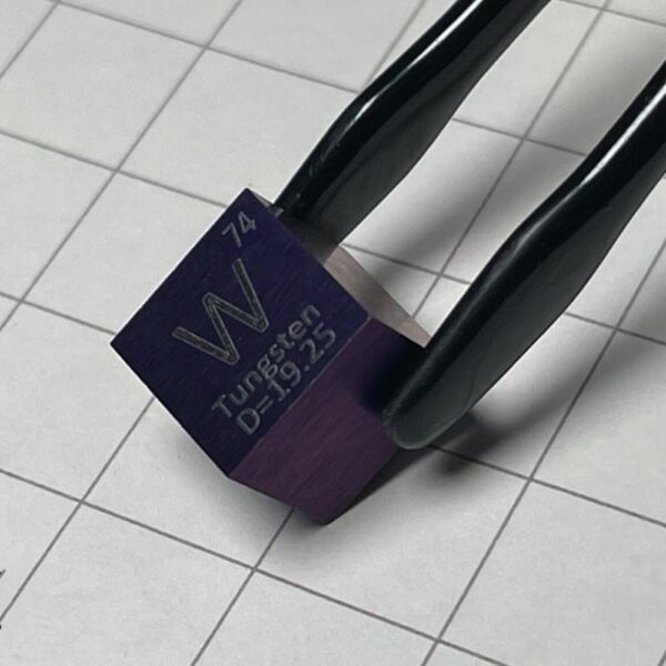 Colorful Color 10mm Metal Tungsten Cubic Element Periodic Phenotype High-purity W 99.95% - Image 9