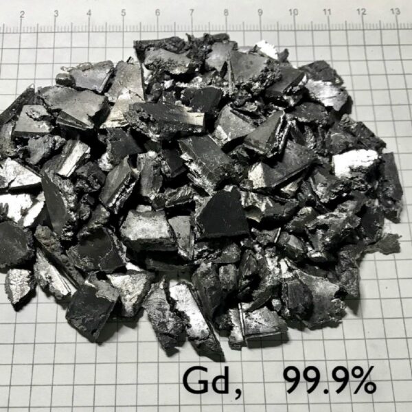 10g Metal Gadolinium Block High-purity Gd 99.9%