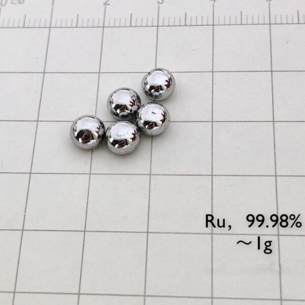 0.3g-5g Metal Ruthenium Beads High-purity Ru 99.98% - Image 2