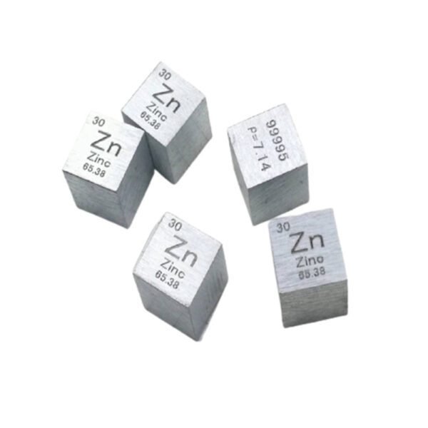 10mm Zinc Cube Element Periodic Phenotype Zn 99.995% - Image 2