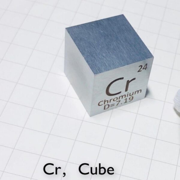 2.54cm Metal Chromium Cubic Element Periodic Phenotype High-purity Cr 99.7% - Image 2