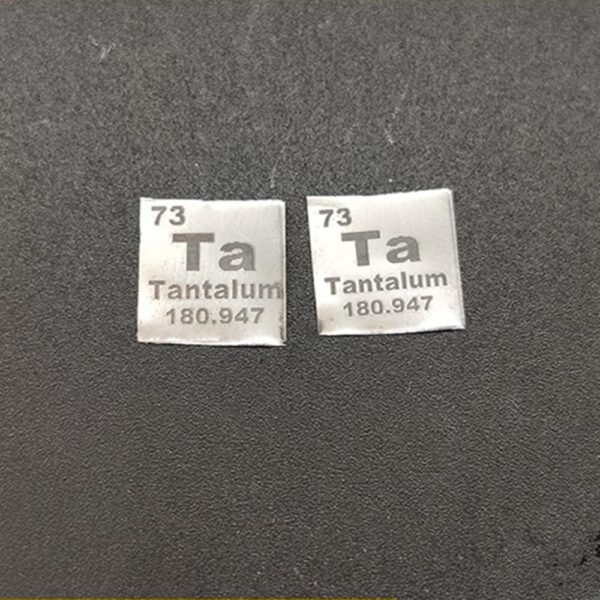 10 * 10 * 0.1mm Metal Tantalum Square Plate Engraved with High-purity Ta 99.9% - Image 4