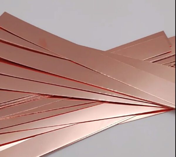 10pc Metal Copper Strip 0.2mm * 18mm * 200mm Cu 99.9%