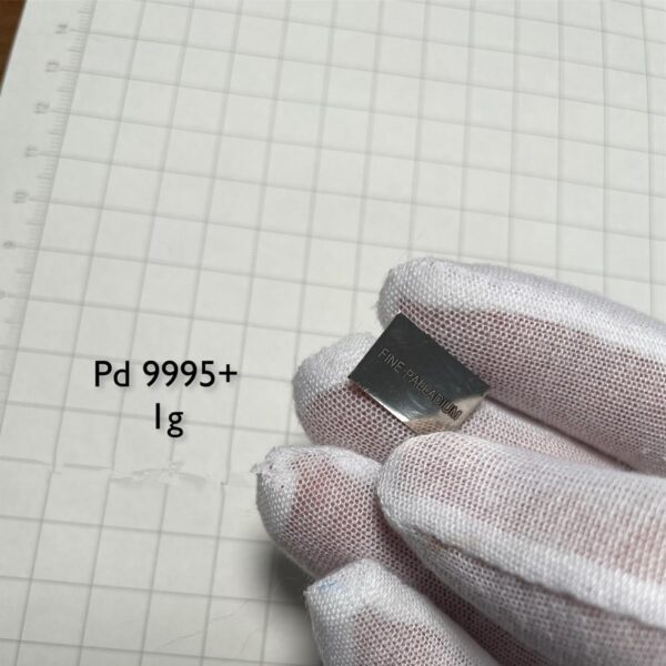 1g Metal Engraved Palladium Strip High-purity Pd 99.95% - Image 6