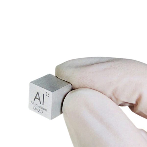 1cm Metal Aluminum Cubic Element Periodic Phenotype Al 99.7%