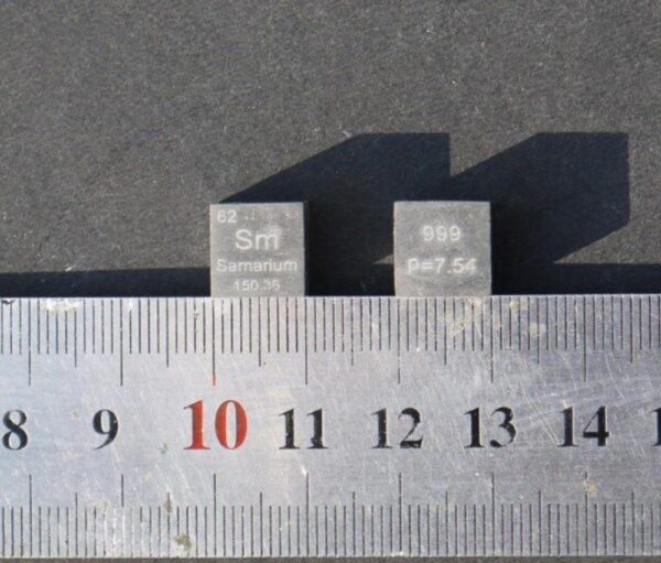 10mm Metal Samarium Cubic Element Periodic Phenotype High-purity Sm ≥ 99.9% - Image 2