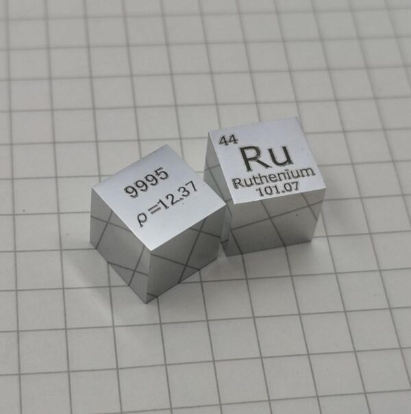 10mm Mirror Ruthenium Cubic Element Periodic Phenotype High-purity Ru 99.95% - Image 3