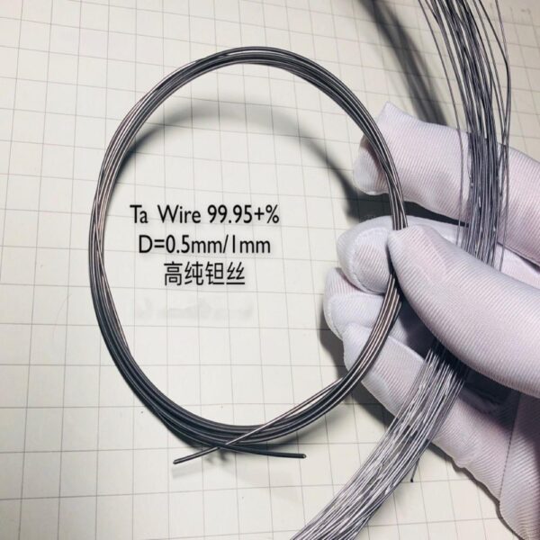 1m Metal Tantalum Wire High-purity Ta 99.95% - Image 3