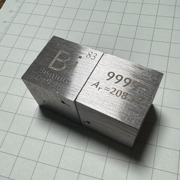 Defective 1-inch Metal Bismuth Cubic Element Periodic Phenotype High-purity Bi 99.99% - Image 2