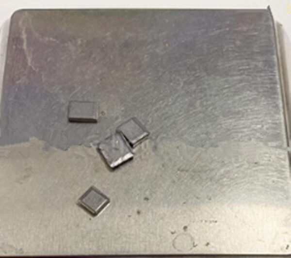 1kg 10 * 10 * 2mm Metal Tantalum Block High-purity Ta 99.9%