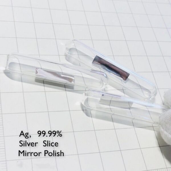 Mirror Glass Sealed Silver Sheet High-purity Ag 99.99% - Image 2