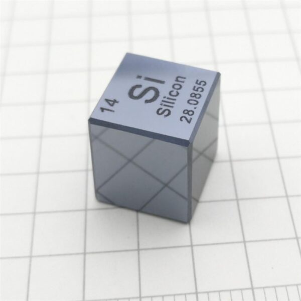 10mm Mirror Silicon Cubic Element Periodic Phenotype High-purity Si 6N - Image 2