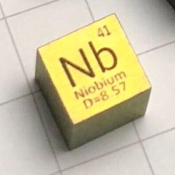 Colorful 10mm Metallic Niobium Cubic Element Periodic Phenotype High-purity Nb 99.95% - Image 7