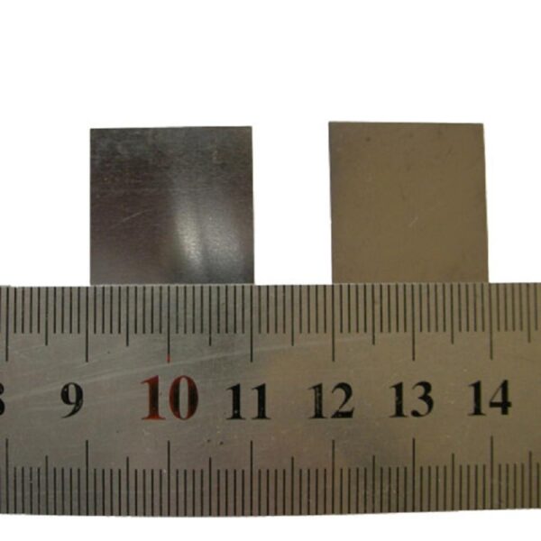 0.2 * 20 * 20mm Metal Tantalum Square Sheet High-purity Ta 99.9%