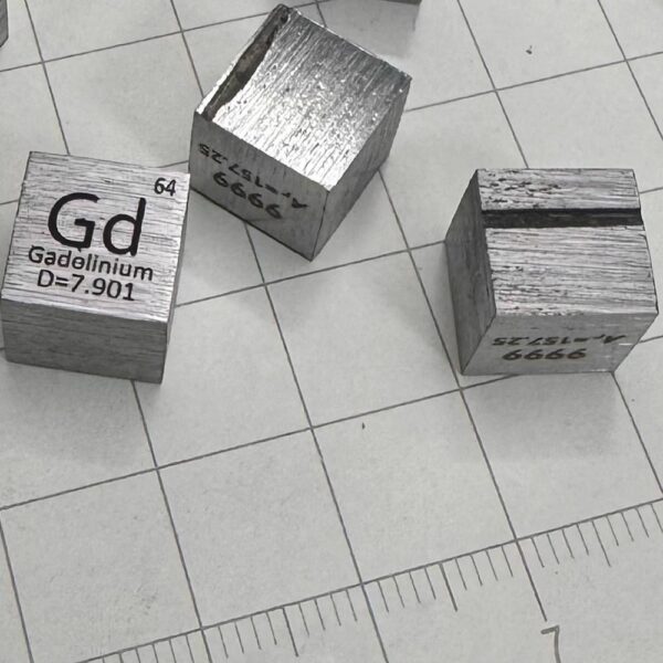 Defective 1cm Metal Gadolinium Cubic Element Periodic Phenotype High-purity Gd 99.9% - Image 4