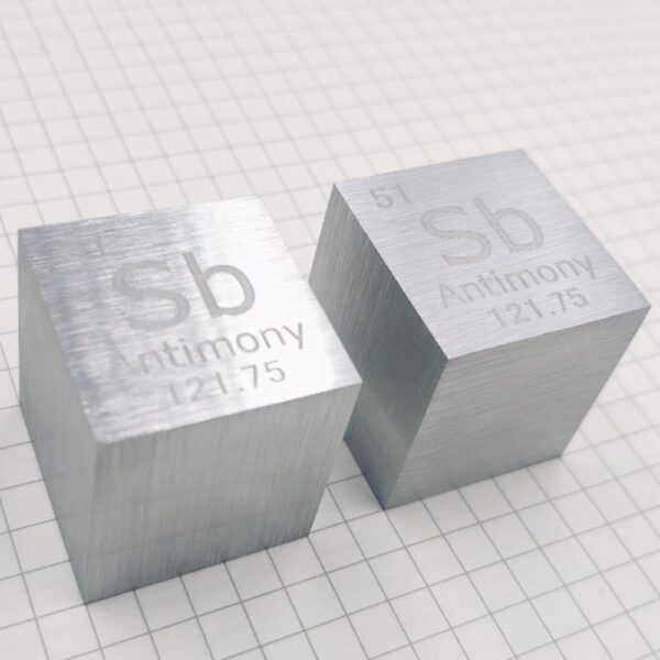 25.4mm Metal Antimony Cubic Element Periodic Phenotype High-purity Sb 99.9% - Image 2