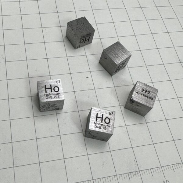 Defective 1cm Metal Holmium Cubic Element Periodic Phenotype High-purity Ho 99.9% - Image 3