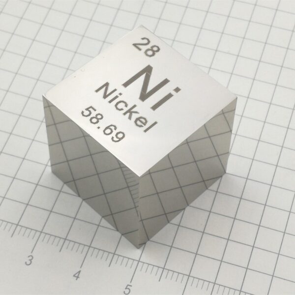 25.4mm Mirror Nickel Cubic Element Periodic Phenotype Carving Ni ≥ 99.5% - Image 2