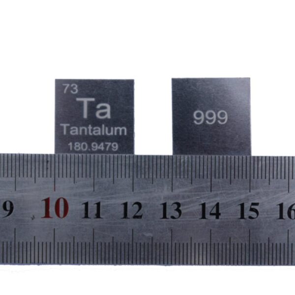 0.2 * 20 * 20mm Element Periodic Phenotype Tantalum Square Sheet High-purity Ta 99.9%