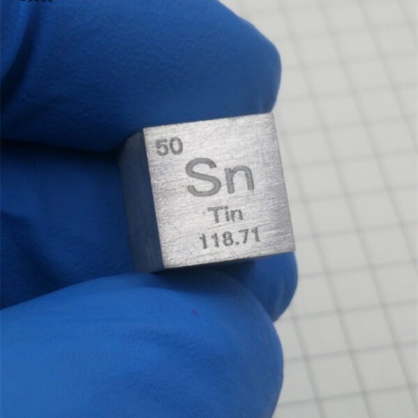 10mm Metal Tin Cubic Element Periodic Phenotype Carving Sn 99.99% - Image 3