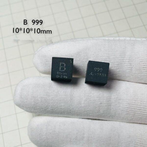 10mm Metal Boron Cubic Element Periodic Phenotype High-purity B 99.9% - Image 4