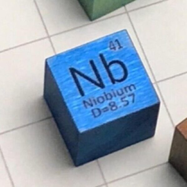 Colorful 10mm Metallic Niobium Cubic Element Periodic Phenotype High-purity Nb 99.95% - Image 6