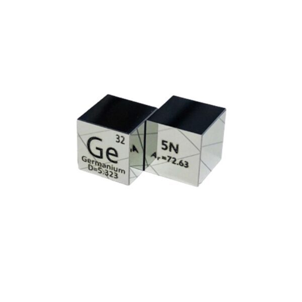 1cm Mirror Chamfered Germanium Cubic Element Periodic Phenotype High-purity Ge 5N