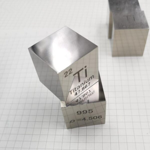 25.4mm Mirror Polished Titanium Cubic Element Periodic Phenotype High-purity Ti ≥ 99.5% - Image 6