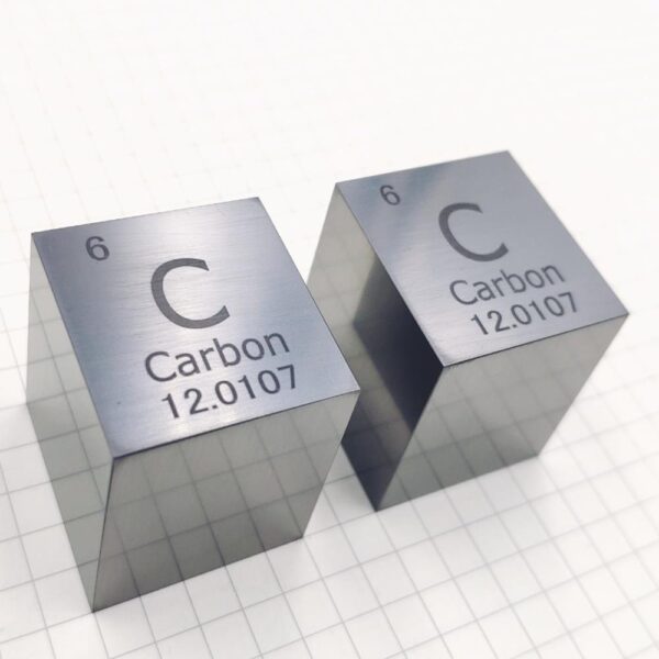 1-inch Mirror Carbon Cubic High-purity Metal C ≥ 99.9%