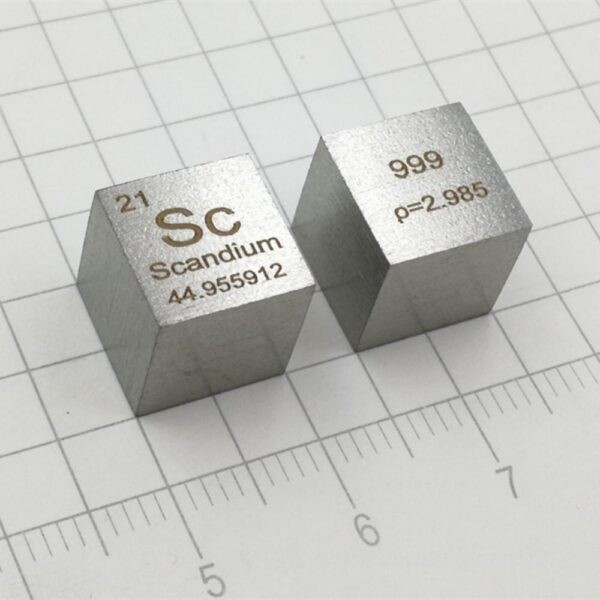 10mm Metal Scandium Cubic Element Periodic Phenotype High-purity Sc 99.9% - Image 4