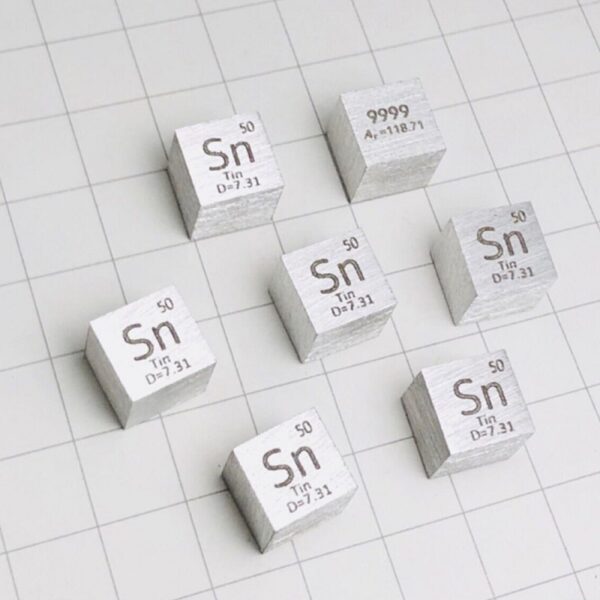 1cm Metal Tin Cubic Element Periodic Phenotype Sn 99.99% - Image 2