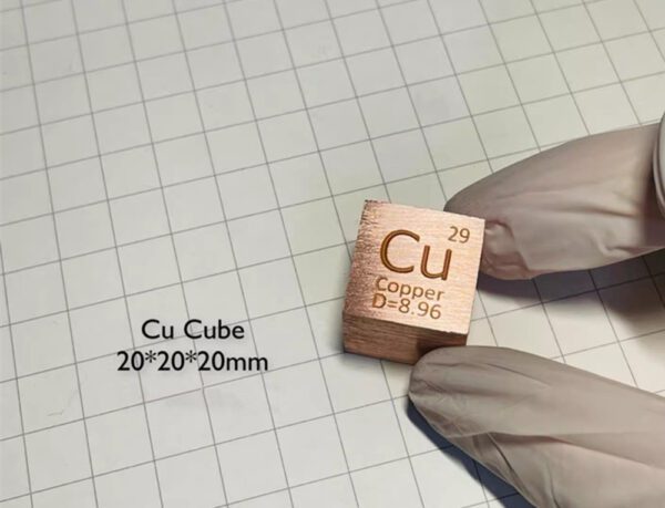 20mm Copper Cubic Periodic Phenotype Cubic Cu 99.95% - Image 4