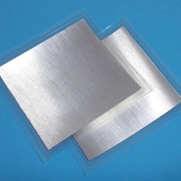 100 * 100 * 0.1m Metal Indium Square Sheet High-purity In 99.995%