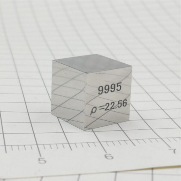 10mm Mirror Polished Iridium Cubic Engraving Periodic Table High-purity Ir 99.95% - Image 4