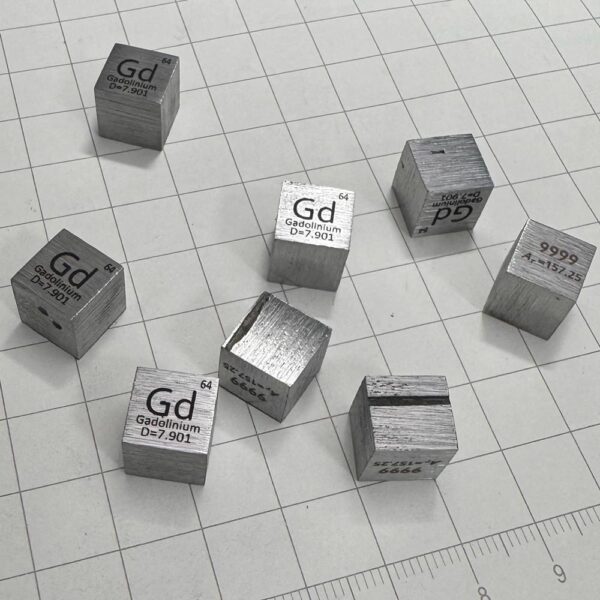 Defective 1cm Metal Gadolinium Cubic Element Periodic Phenotype High-purity Gd 99.9% - Image 2