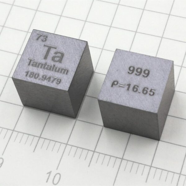 10mm Metal Tantalum Cubic Element Periodic Phenotype High-purity Ta 99.9%