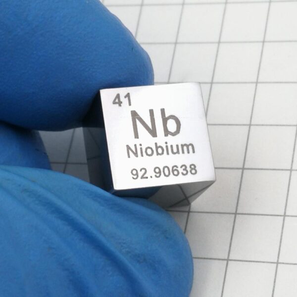 10mm Mirror Niobium Cubic Element Periodic Phenotype High-purity Nb ≥ 99.9% - Image 2