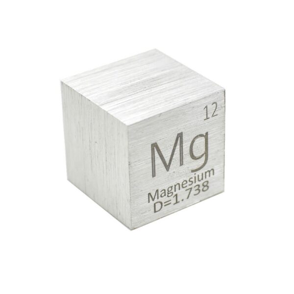 2.54cm Metal Magnesium Cubic Mg 99.99%