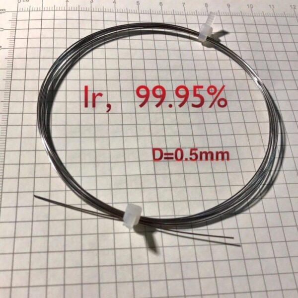 0.5mm Metal Yttrium Wire High-purity Ir 99.95% - Image 3