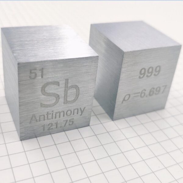 25.4mm Metal Antimony Cubic Element Periodic Phenotype High-purity Sb 99.9% - Image 4