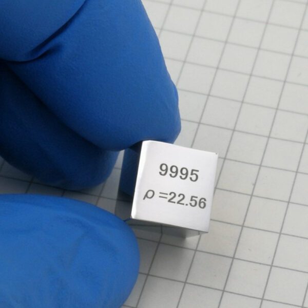 10mm Mirror Polished Iridium Cubic Engraving Periodic Table High-purity Ir 99.95% - Image 2