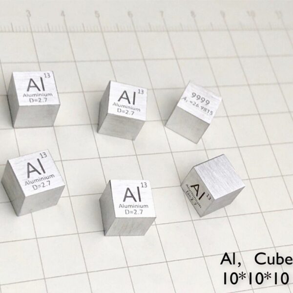 20mm Metal Aluminum Cubic Element Periodic Phenotype Al 99.7% - Image 5