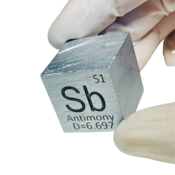 1-inch Metal Antimony Cubic Element Periodic Phenotype High-purity Sb 99.9%