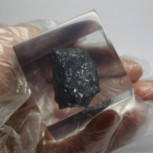 Silicon Block 50mm Resin Poured Cubic High-purity Metal Si ≥ 99.85%