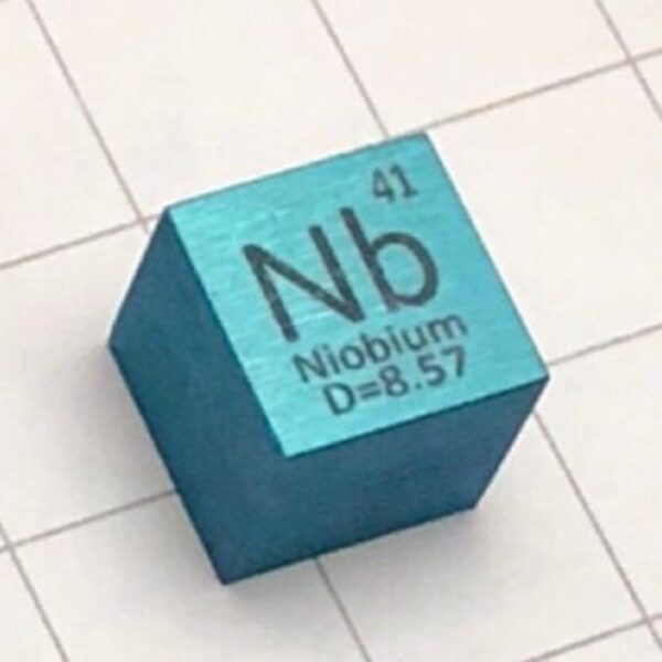 Colorful 10mm Metallic Niobium Cubic Element Periodic Phenotype High-purity Nb 99.95% - Image 9