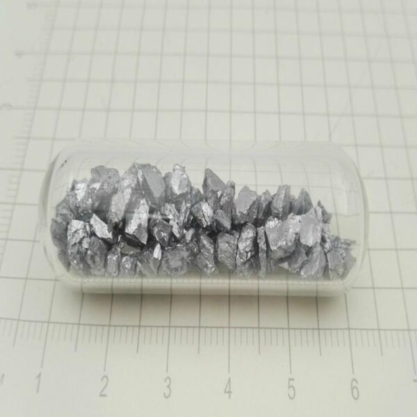 10g Glass Sealed Chromium Particles High-purity Cr 99%