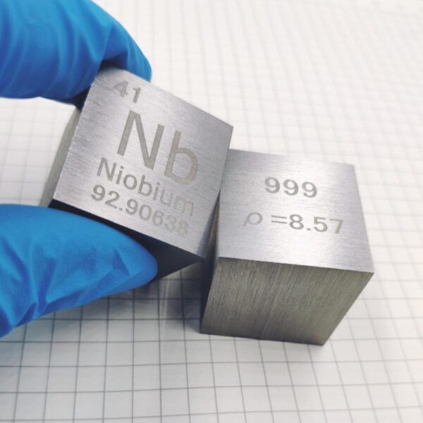 25.4mm Metal Niobium Cubic Element Periodic Phenotype High-purity Nb ≥ 99.9% - Image 2