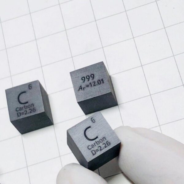 10mm Metal Carbon Cubic Element Periodic Phenotype High-purity C 99.9% - Image 2