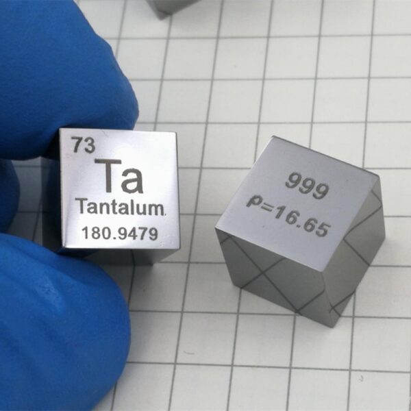 10mm Mirror Tantalum Cubic Element Periodic Phenotype High-purity Ta 99.9%