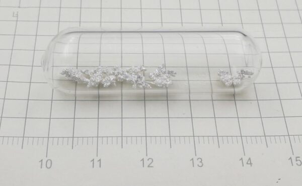 Glass Sealed Silver Crystal High-purity Ag ≥ 99.99% - Image 2